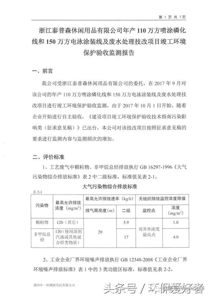 绿色验收报告：企业环保之路的新起点